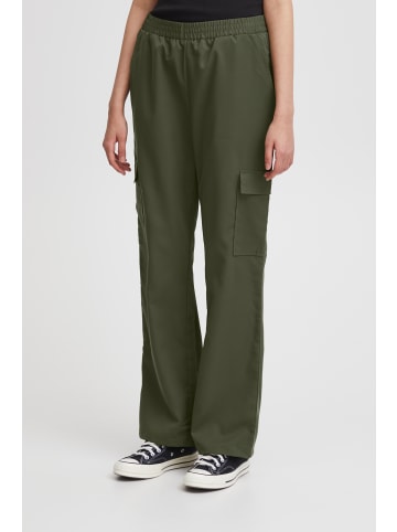 ICHI IXKECIA PA Regular fit in Dark green