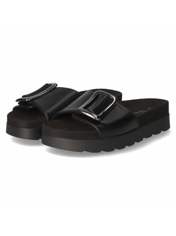 Tamaris Pantolette in schwarz