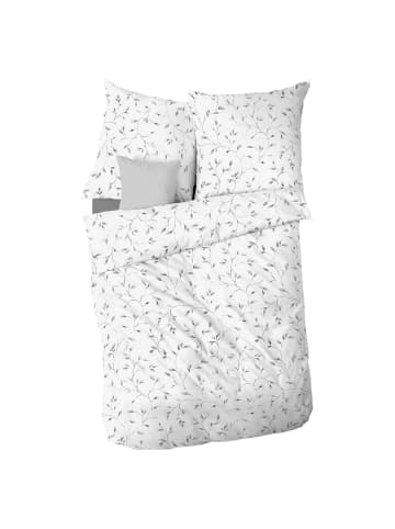 kaeppel Bettwäsche Leaf in grau