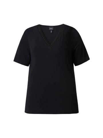 Ulla Popken Shirt in schwarz