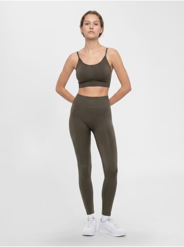Hummel Leggings Hmlflow Multisport Damen in MAJOR BROWN