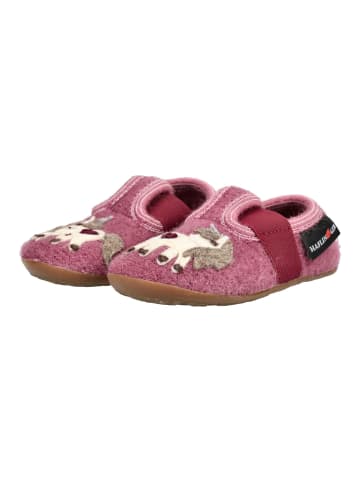 HAFLINGER Hausschuhe EVEREST UNICORN in Rose