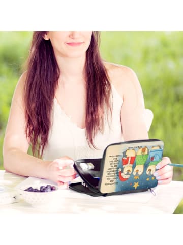 Mr. & Mrs. Panda Stifteetui Winterzeit Heilige drei Könige Desig... in Weiß