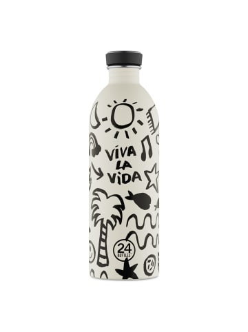 24Bottles Urban Monochrome Trinkflasche 1000 ml in viva la vida