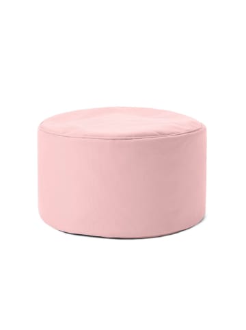 Lumaland Sitzsack-Hocker Pouf rund 50l pastellpink Pink