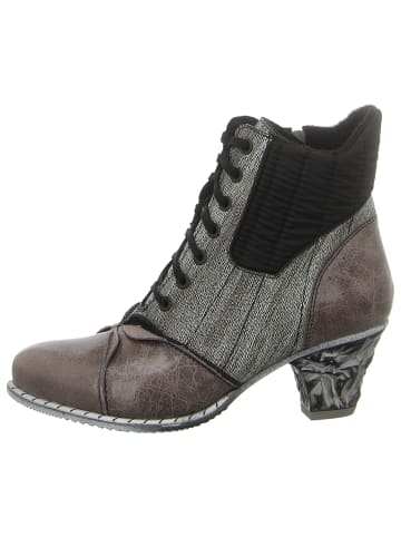 SIMEN Schnürstiefelette in grau