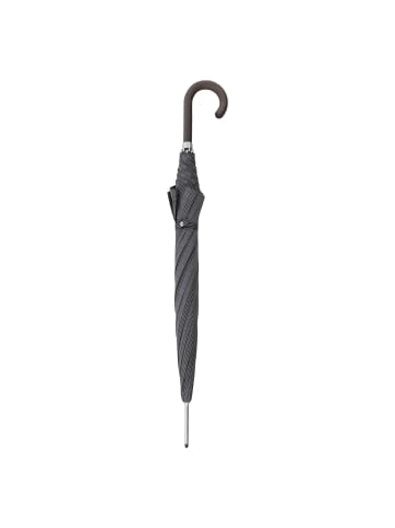 doppler Manufaktur Diplomat Stockschirm 91 cm grau karop