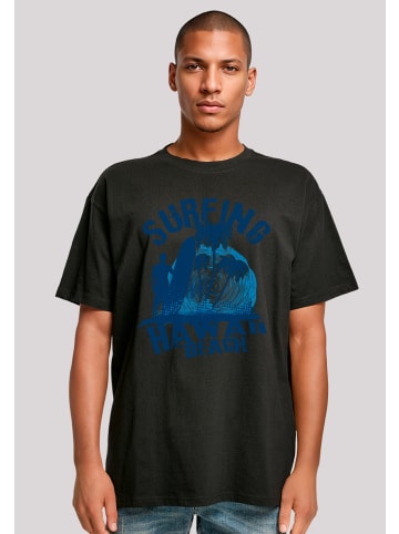 F4NT4STIC Heavy Oversize T-Shirt Hawaii Surf Beach Summer in schwarz