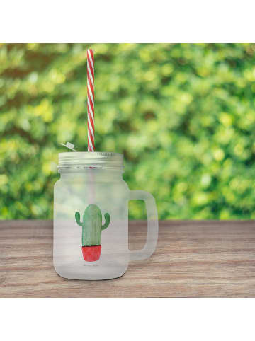 Mr. & Mrs. Panda Trinkbecher Kaktus Wut ohne Spruch in Transparent