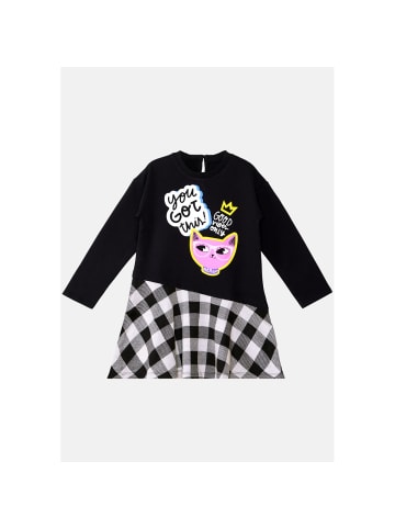 Denokids Kleid Kitten in schwarz