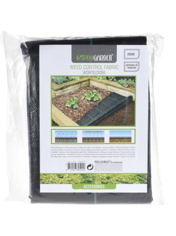 PROGARDEN Gartenvlies in schwarz