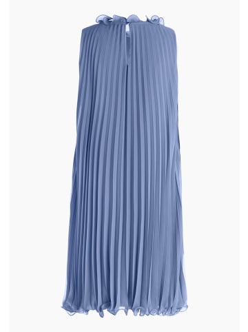 Vera Mont Cocktailkleid mit Plissee in Tansanit Blue