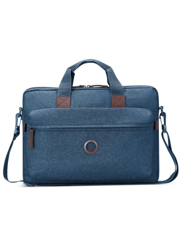 Delsey Maubert 2.0 Aktentasche 40 cm Laptopfach in blau