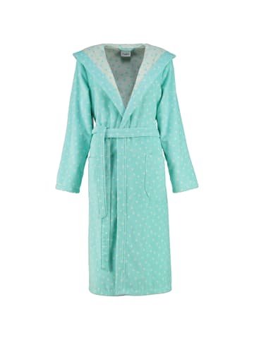 Cawö Cawö Bademäntel Damen Kapuze Punkte 5496 mint - 43 in mint - 43