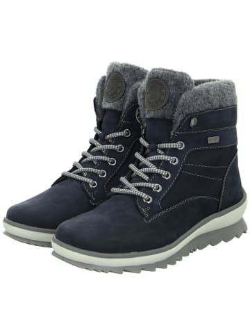 remonte Schnürstiefel Blau in Blau