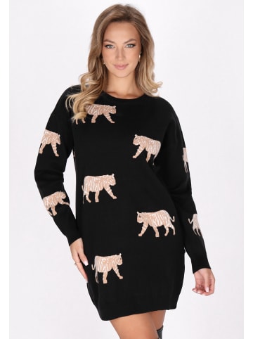 faina Damen Kleid in Schwarz