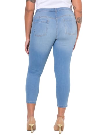 MIAMODA Jeans in bleached denim