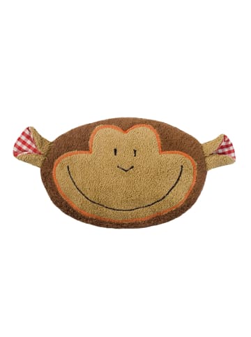 Efie Kirschkern-Bio-Wärmekissen, Affe, Made in Germany, Größe ca. 30 x 16 cm