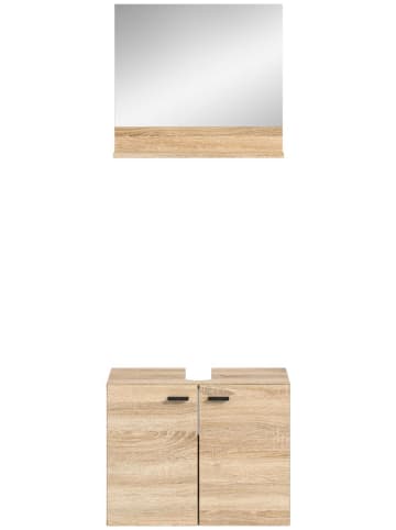 ebuy24 Badmöbelset Boston Eiche 57 x 33 cm
