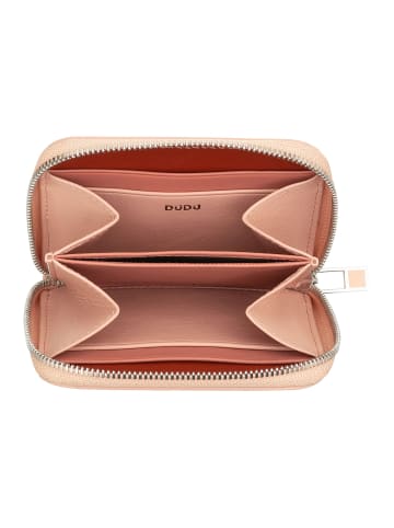 DuDu Hokkaido Geldbörse Leder 10 cm in puder rosa