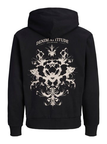 JACK & JONES Junior Kapuzensweatshirt Hoodie Tradition in black
