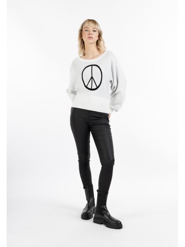myMo ROCKS Damen Pullover in Weiss