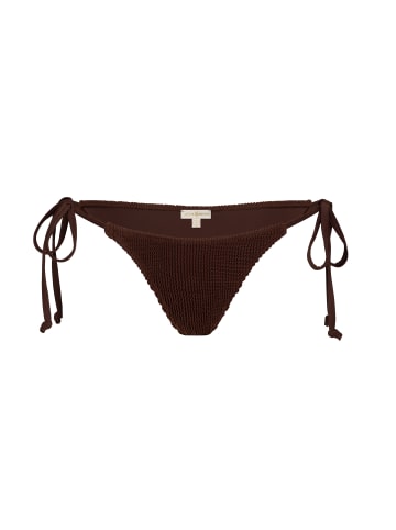 Moda Minx Bikinihose Scrunch Tie Side Bikini Bottom in Coffee