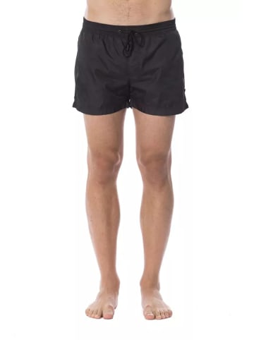 roberto cavalli SPORT Schwarz Polyester Herren Badeshorts