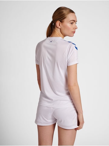 Hummel T-Shirt Hmlcore Damen in WHITE/TRUE BLUE