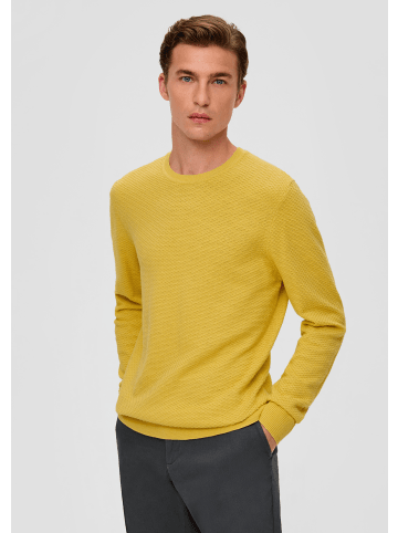 s.Oliver Strickpullover langarm in Gelb