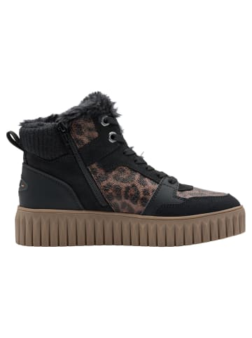 Marco Tozzi Stiefelette in BLACK COMB