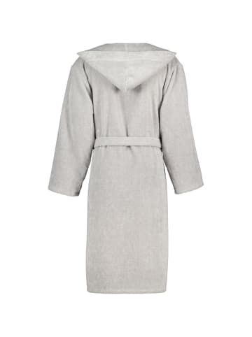 Cawö Cawö Bademäntel Herren Kapuze Pure 5623 stein - 727 in stein - 727