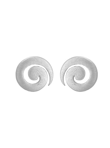 Nenalina Ohrringe 925 Sterling Silber Spirale in Silber