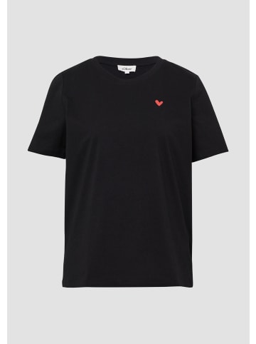 s.Oliver T-Shirt in 99D2_schwarz
