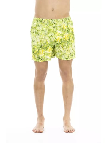 Just Cavalli Grün Polyester Herren Bade Kurz