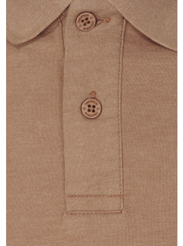 naketano Poloshirt Der Golfer Mocca Melange