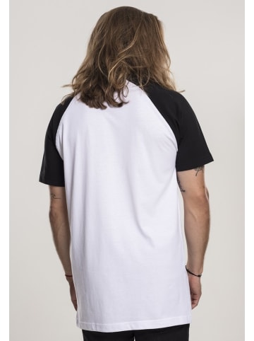 Merchcode T-Shirt "Ramones Circle Raglan Tee" in Weiß