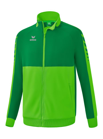 erima Kinder Six Wings Worker Jacke, Trainingsjacke in green/smaragd