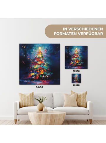 MuchoWow Leinwand Bilder Multicolor