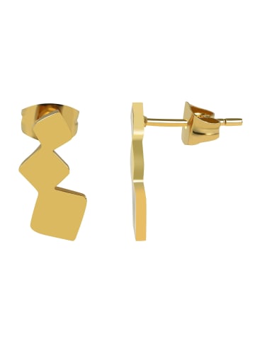 Adeliás Damen Ohrringe – Ohrstecker aus Edelstahl in silber