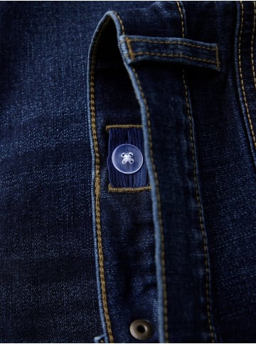 TWO SOON Jeansshorts in Dark Blue Denim