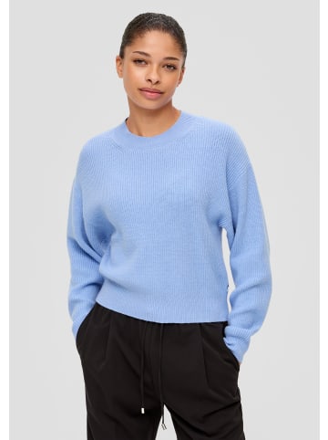 QS Strickpullover in 5327_himmelblau