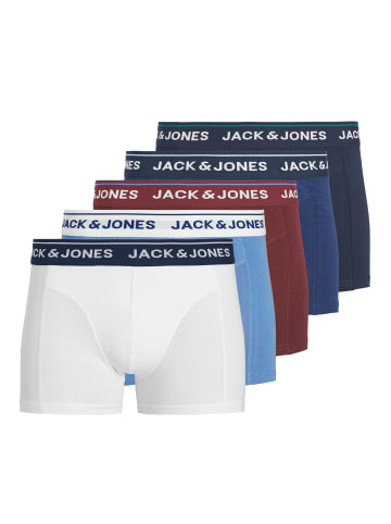 Jack & Jones 5er-Pack Trunks in Cabernet