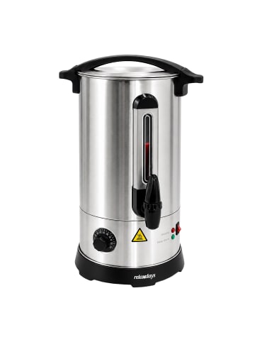 Glühweinkocher in Silber - 7 l