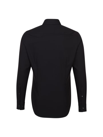 Seidensticker Business Hemd Slim in Schwarz