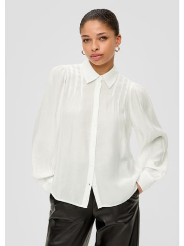 QS Bluse in 0200_creme