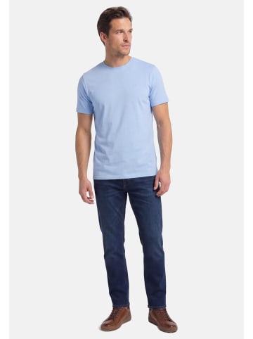 Redmond T-Shirt Basic in Hellblau
