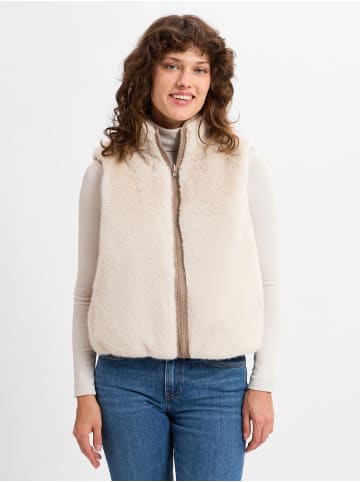 Marie Lund Weste in beige - 0001