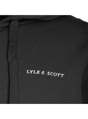 Lyle & Scott Kapuzenpullover Embroidered in dunkelgrau