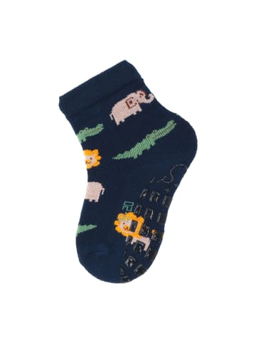 Sterntaler ABS Socken 2er-Pack Safari in marineblau